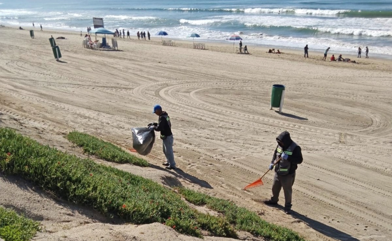 Recolecta Gobierno de Ensenada 650 toneladas de basura en playas