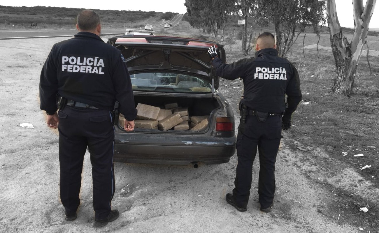 Decomisan 200 kilos de marihuana en carretera Tijuana-Ensenada