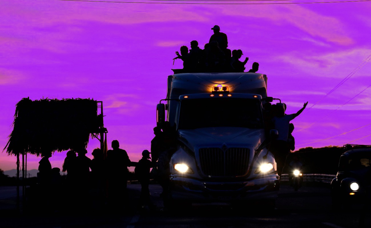 Nueva caravana de 2500 centroamericanos se abre paso en México para llegar a EU