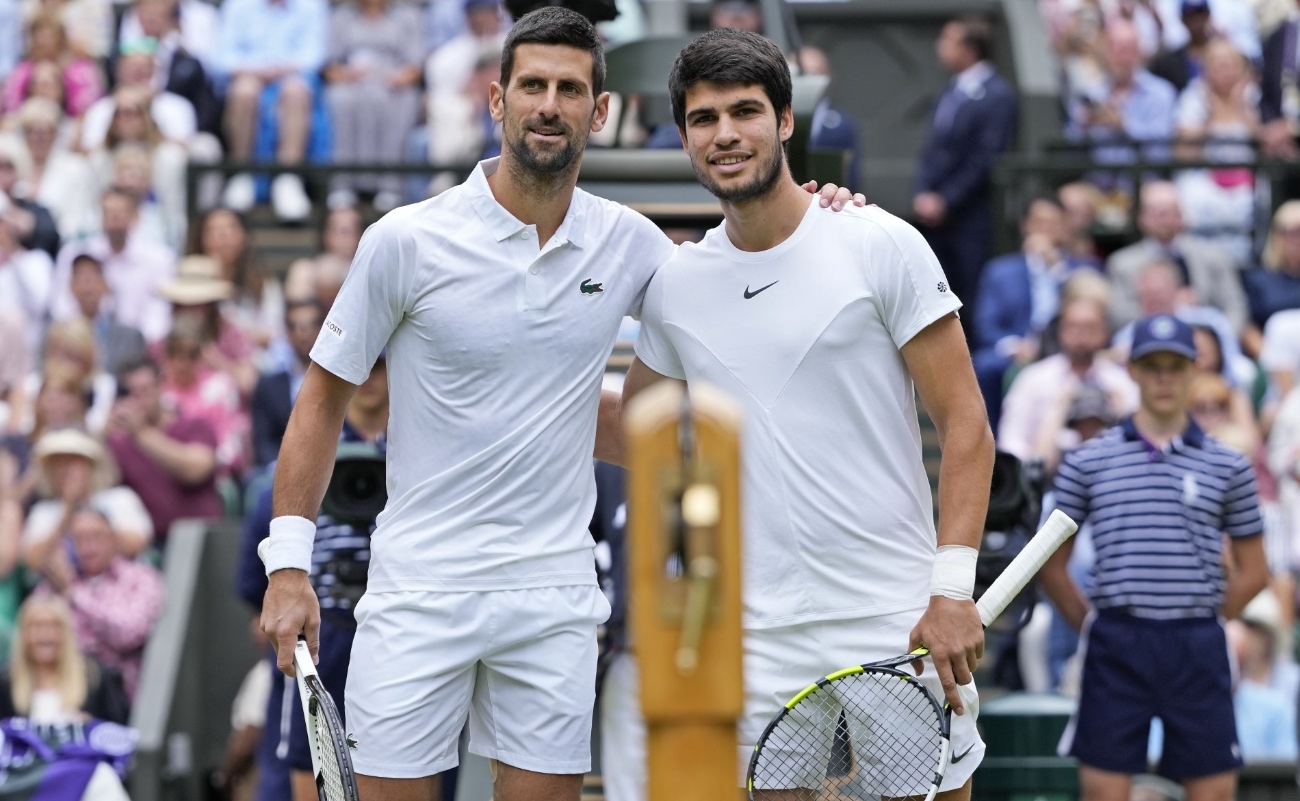 Carlos Alcaraz y Novak Djokovic dominan la temporada de tenis 2024