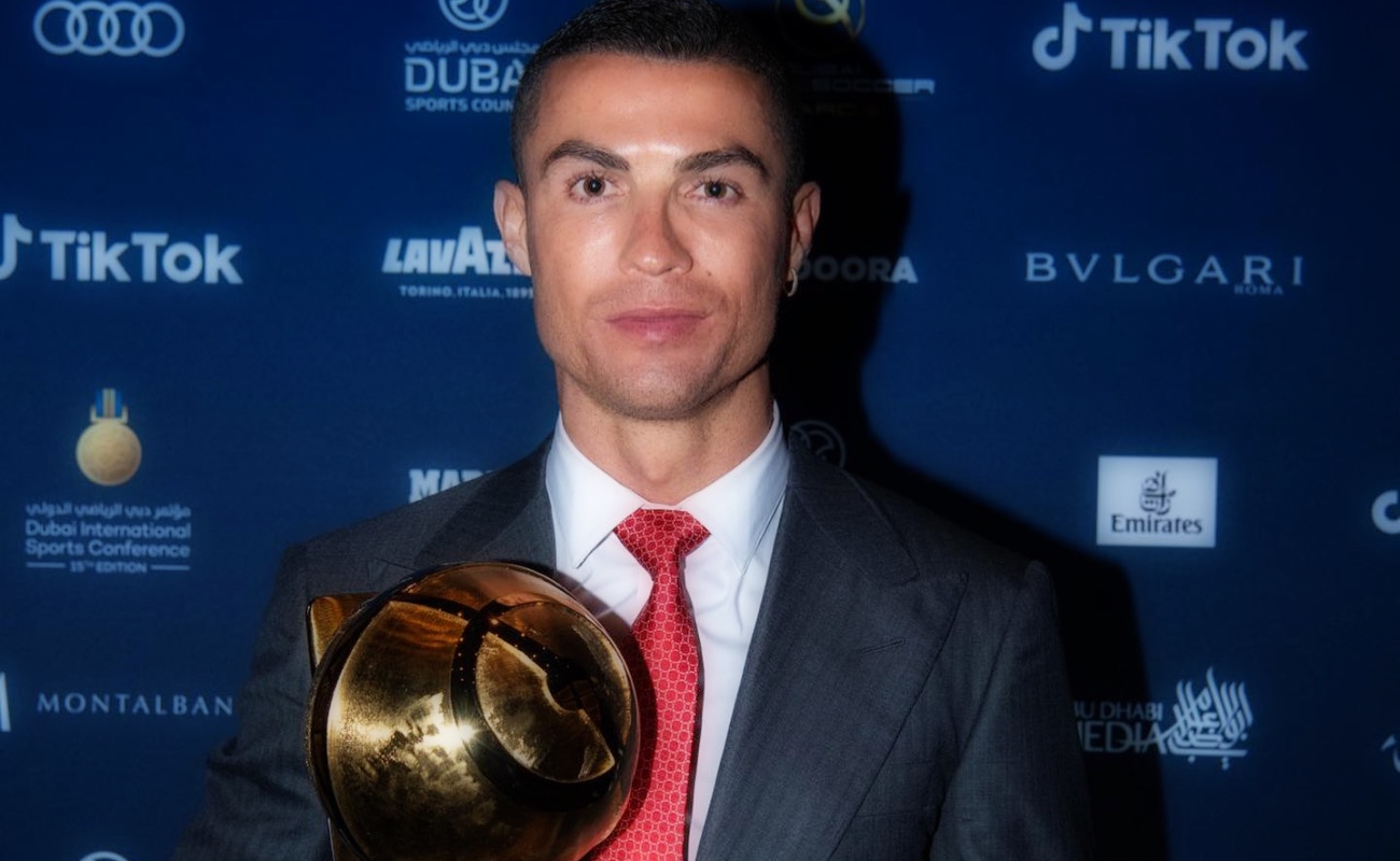 Eligen a Cristiano Ronaldo como el mejor jugador del Siglo XXI en los Globe Soccer Awards
