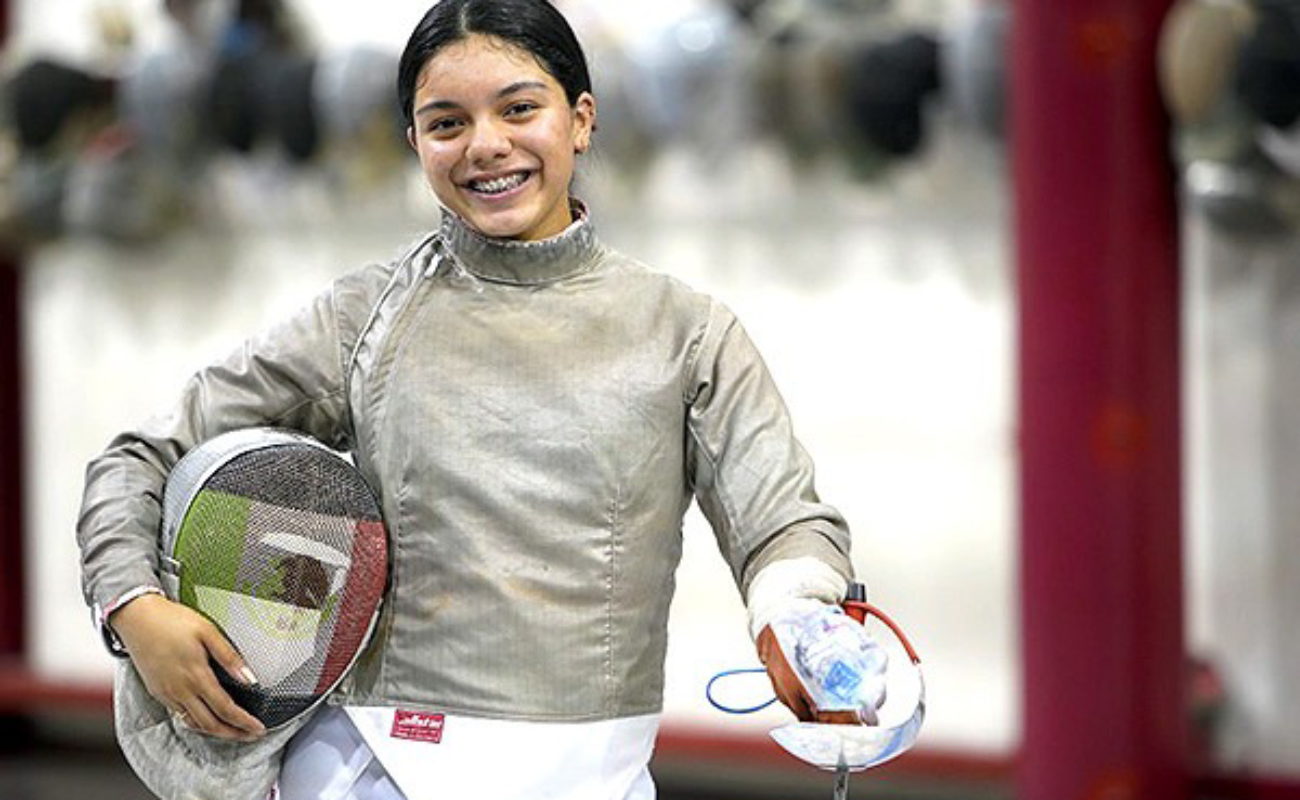 Gana Oro Natalia Botello, en el Panamericano Juvenil de Esgrima