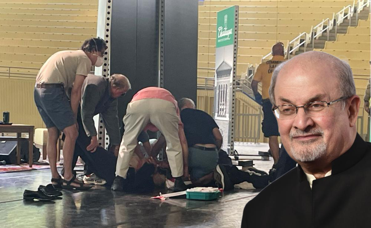 Sufre atentado el escritor Salman Rushdie