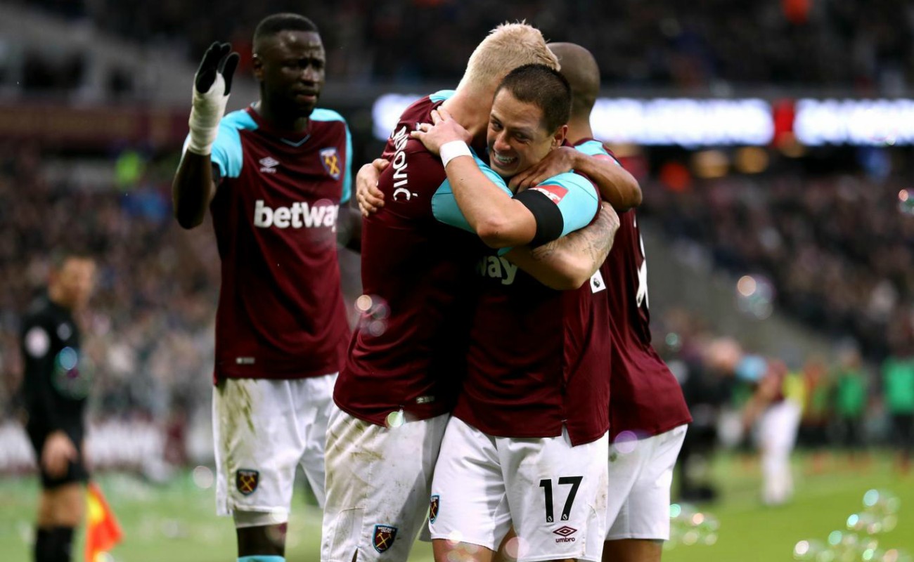 Chicharito anota en la victoria del West Ham