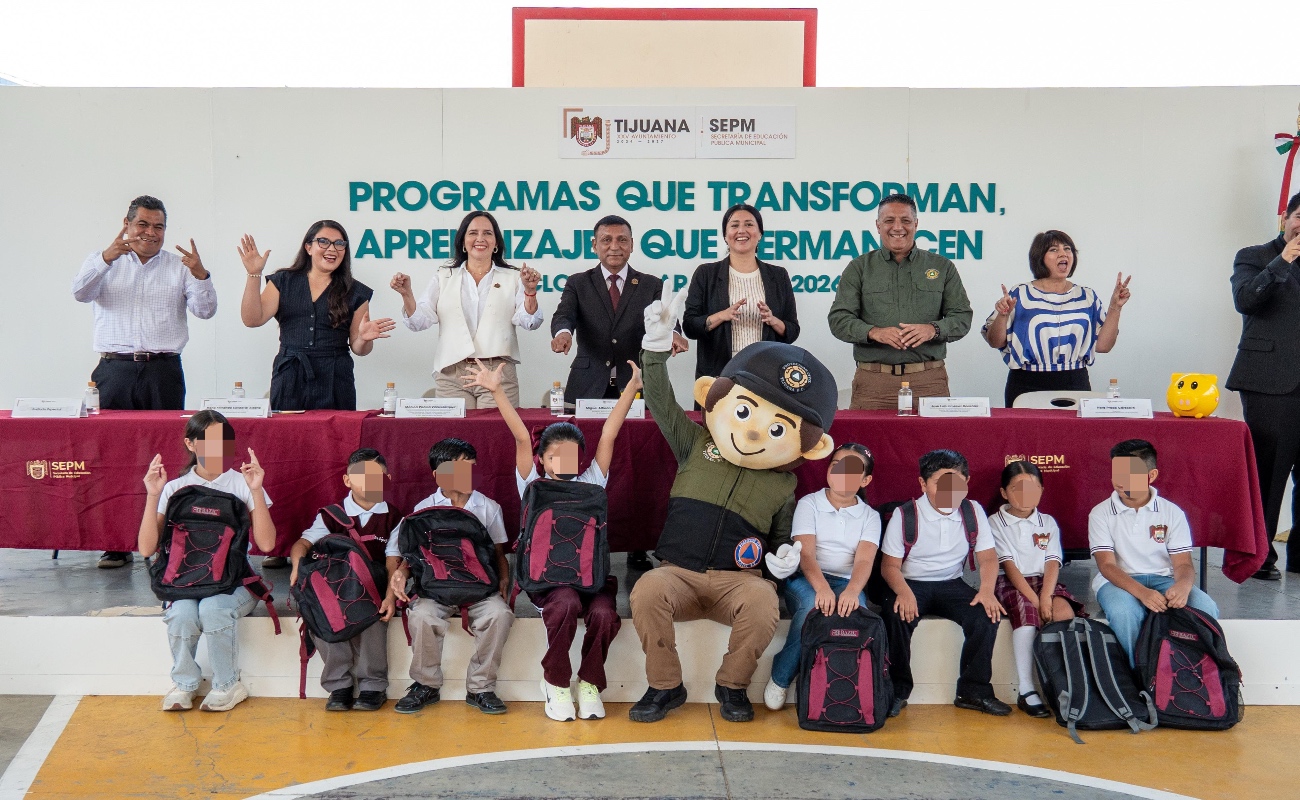 Arranca XXV Ayuntamiento de Tijuana ciclo escolar 2025-2026 en 14 escuelas municipales