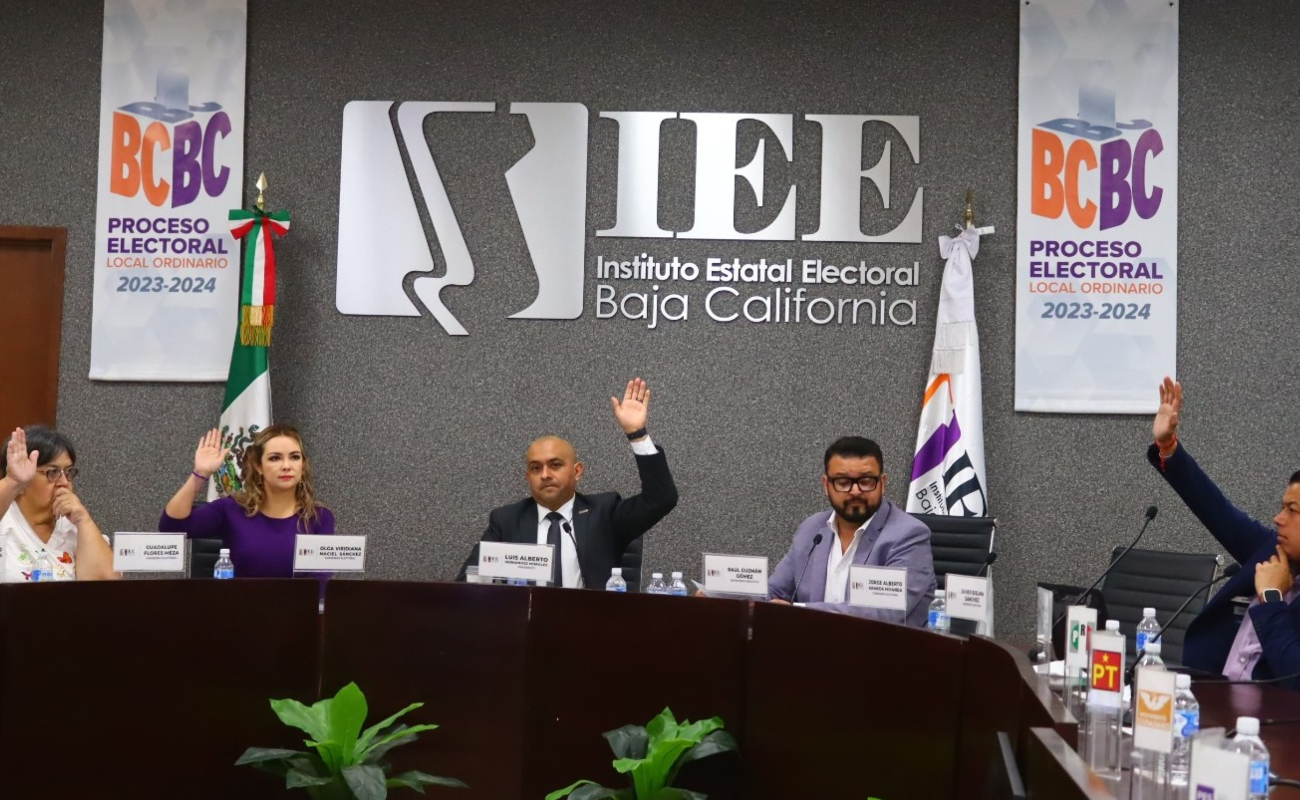 Declara Consejo General del IEEBC conclusión del proceso electoral local ordinario 2023-2024