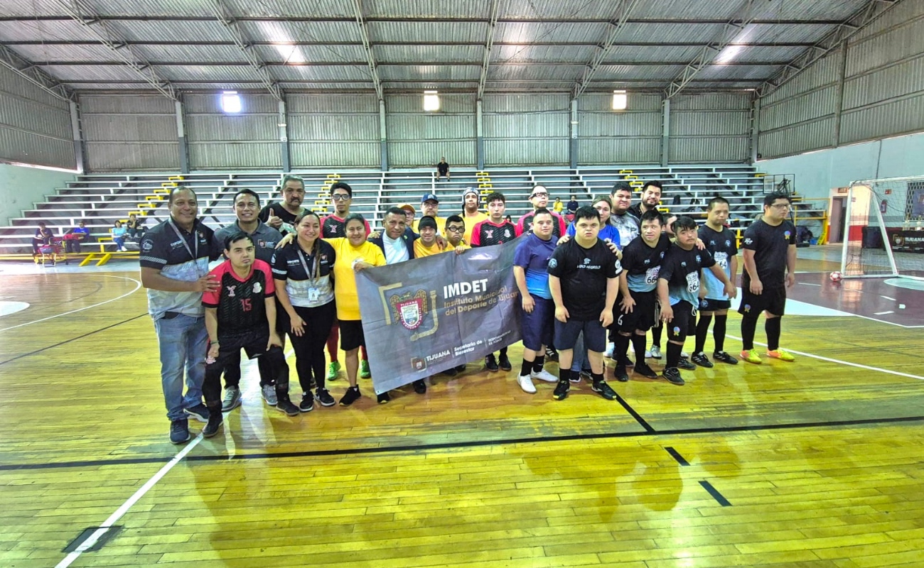 Inaugura Gobierno Municipal la Copa de Futsal Down e Intelectual 2025
