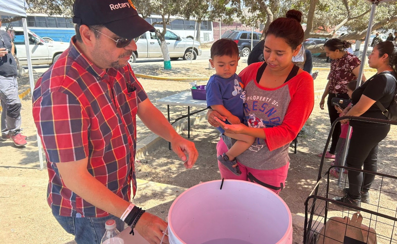 Concluye Club Rotario Tijuana con primera etapa de entrega de filtros de agua