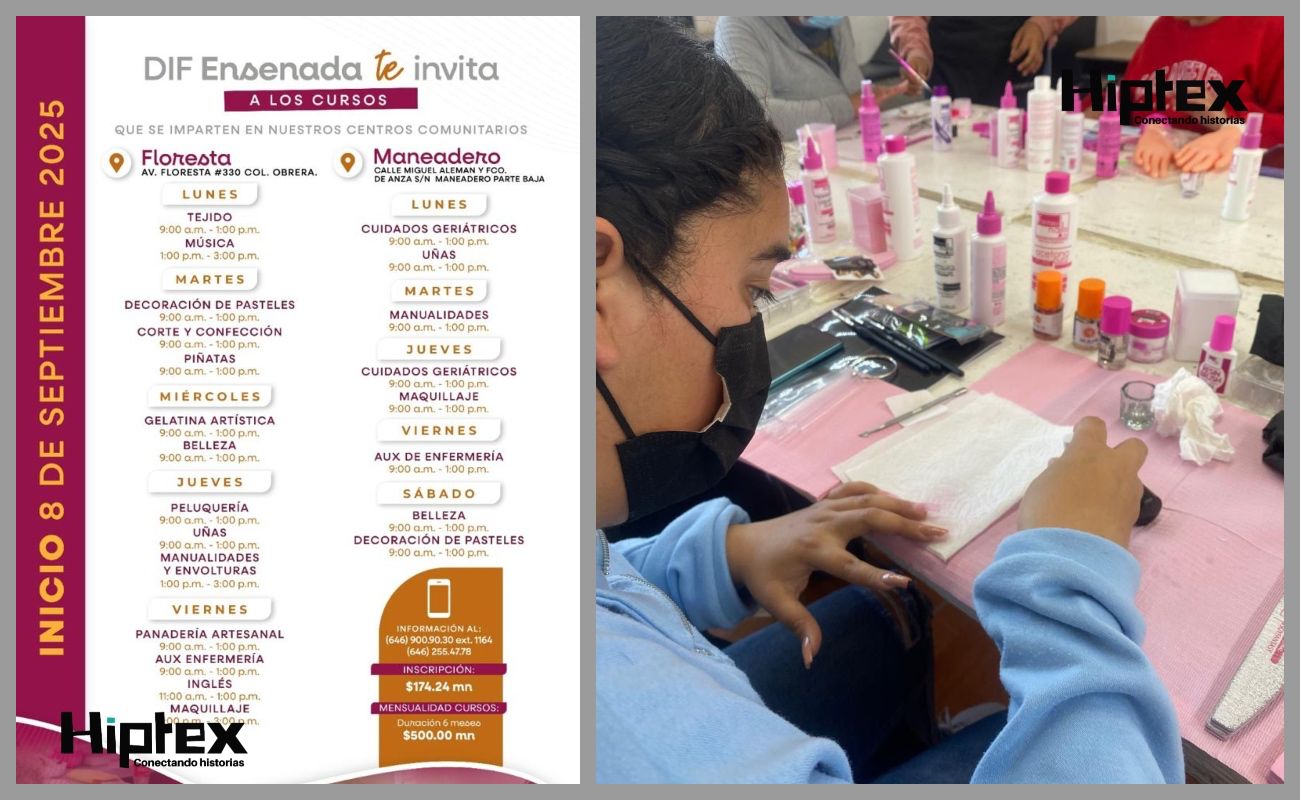 Anuncia alcaldesa Claudia Agatón inicio de inscripciones en cursos de los Centros de Desarrollo Comunitario DIF