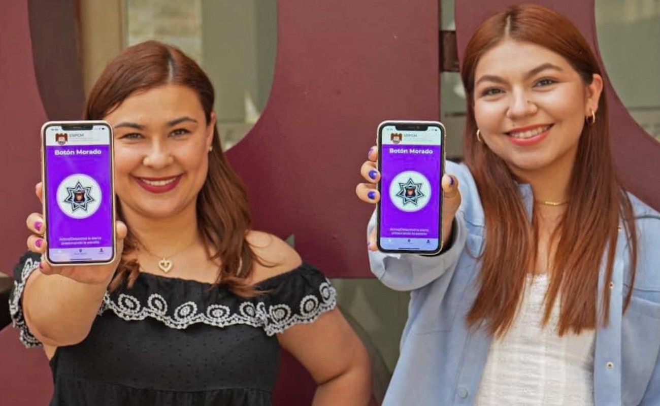 Un total de 109 mil mujeres en Tijuana descargaron la app botón morado
