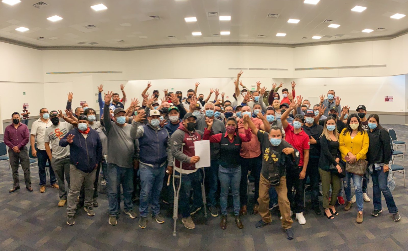 Suma Montserrat Caballero a trabajadores de limpia de Tijuana a su proyecto
