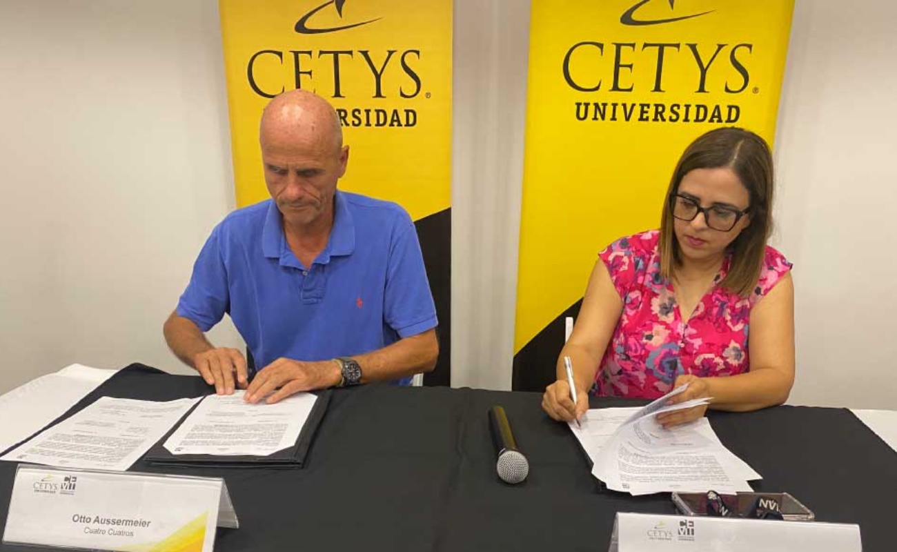 Formalizan alianza CEVIT CETYS Universidad y Cuatro Cuatros