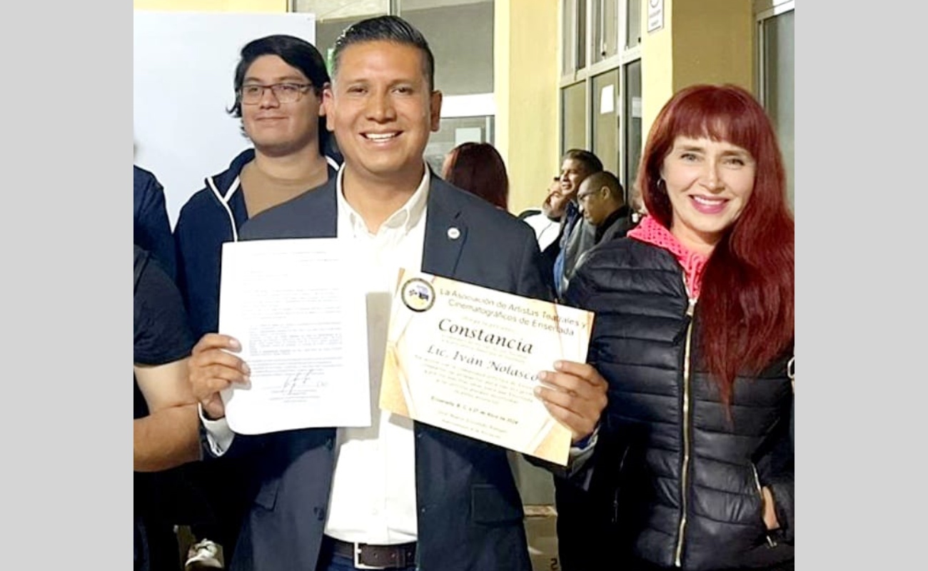 Todo el apoyo a la cultura en Ensenada: Iván Nolasco
