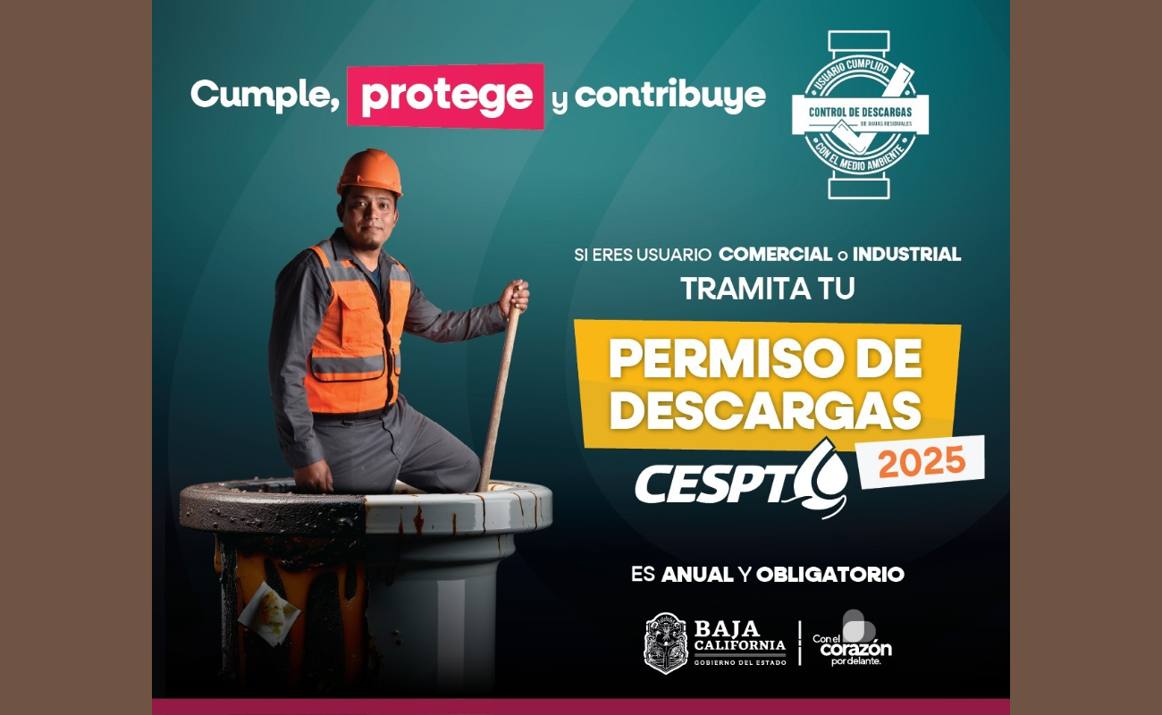 Llama CESPT a adherirse al programa de descargas residuales
