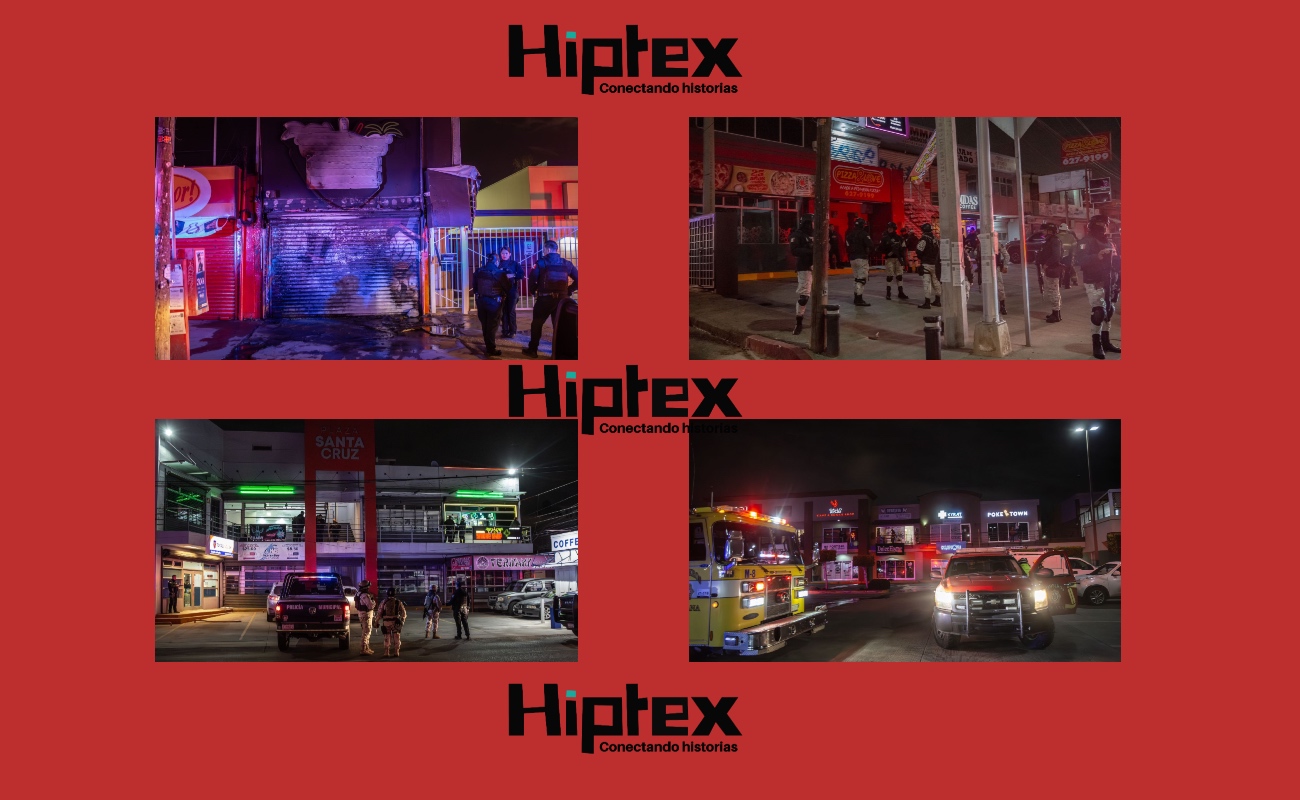Incendian en Tijuana cuatro sucursales de la cadena Tj Green Smoke Shop