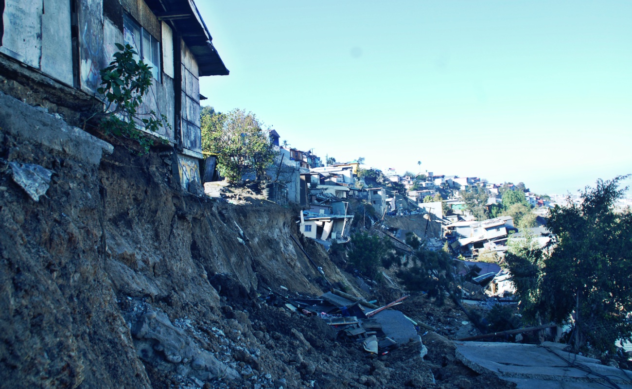En tres años, suman seis deslizamientos de tierra en Tijuana