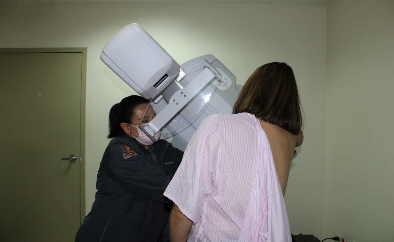Garantizan mastografías gratuitas para la detección temprana de cáncer de mama