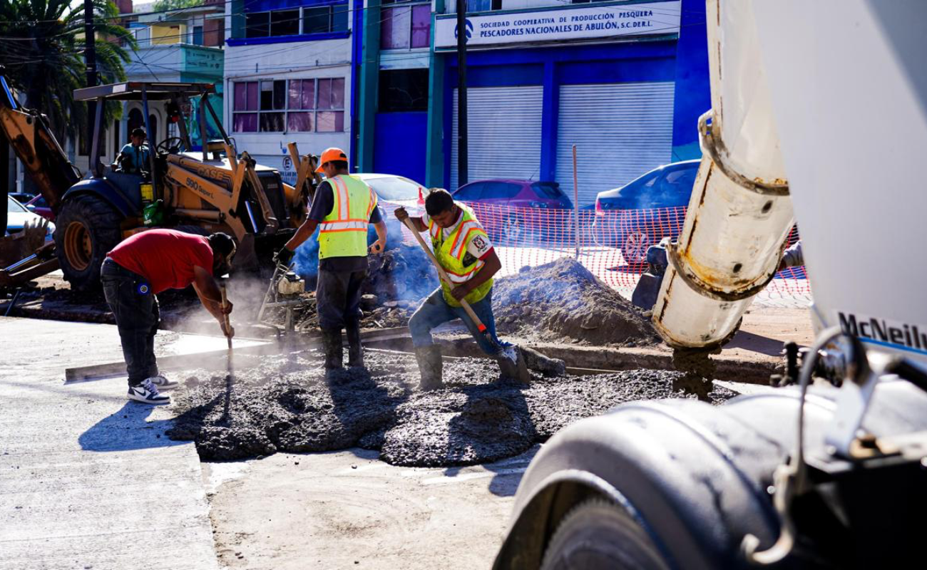 Avanzan cuatro obras viales por más de 2.5 mdp en Ensenada: CAM