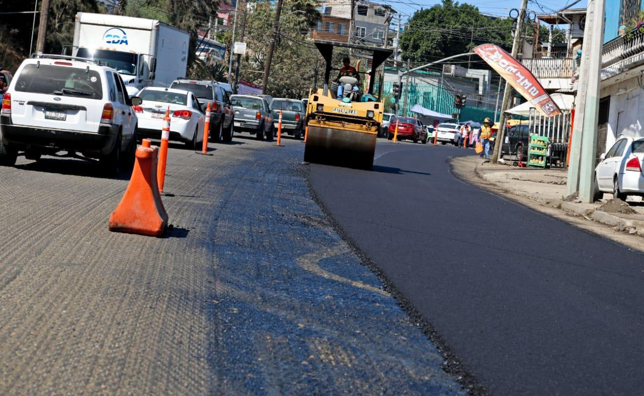 Rehabilitan avenida Sánchez Taboada en beneficio de más de 122 mil personas