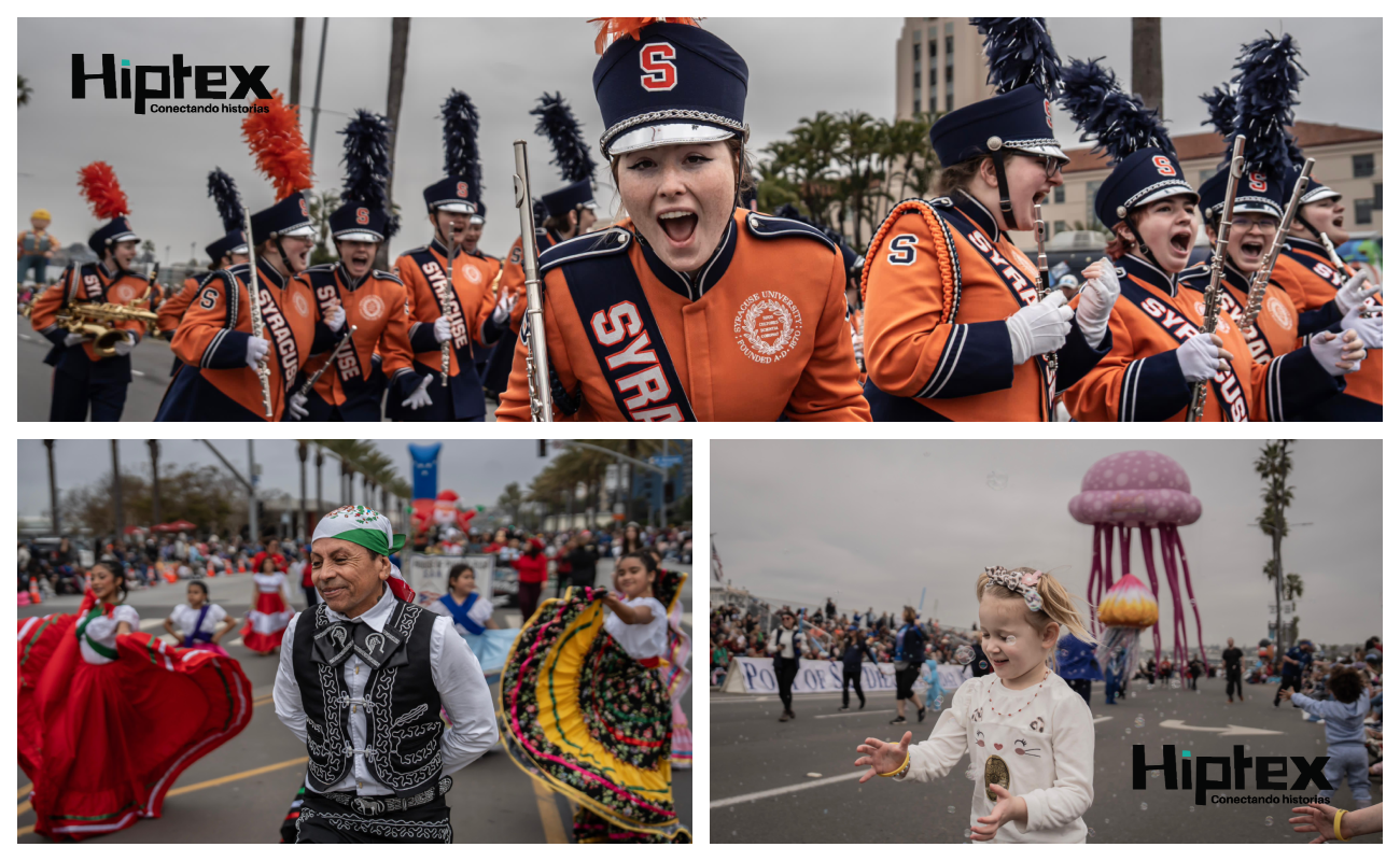 Miles de personas disfrutaron del desfile de globos más grande de Estados Unidos