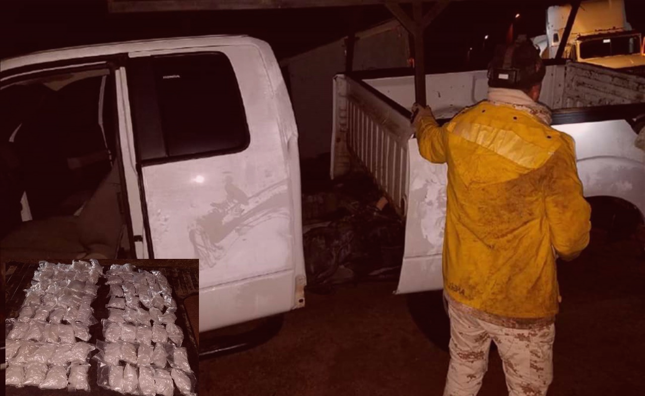 Decomisa Ejército 30 kilos de metanfetamina en Ensenada