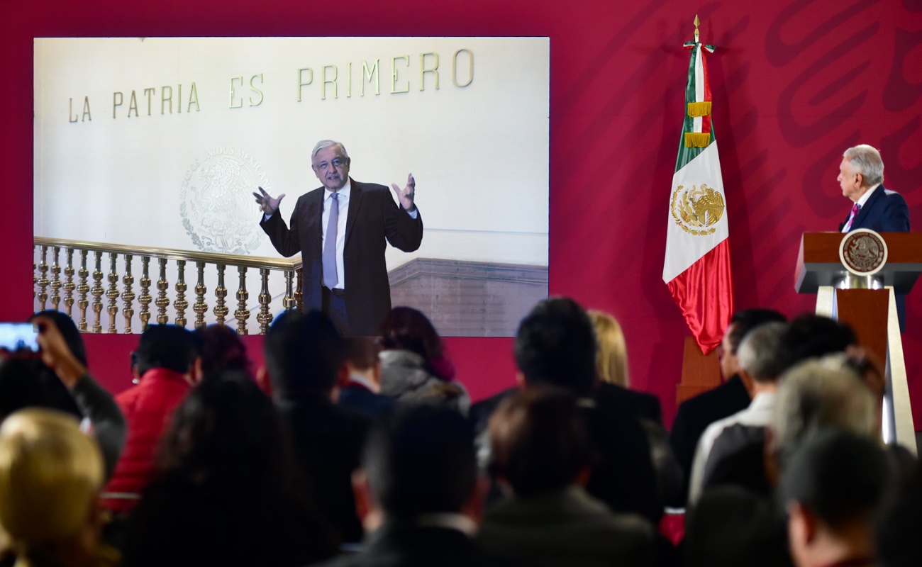 López Obrador invita a celebrar en el Zócalo su primer año de gobierno