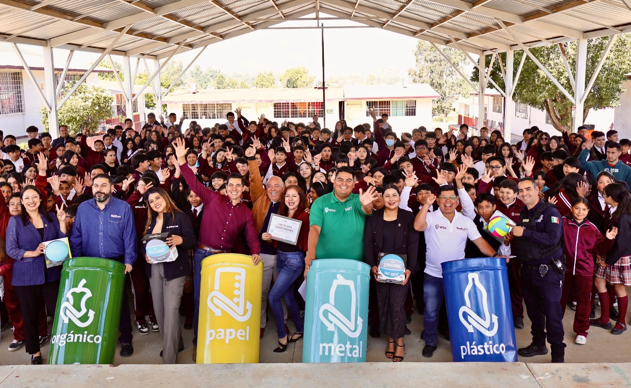 Gobierno de Tecate fortalece el programa "Escuelas Verdes" con la incorporación de dos nuevos planteles en cerro azul