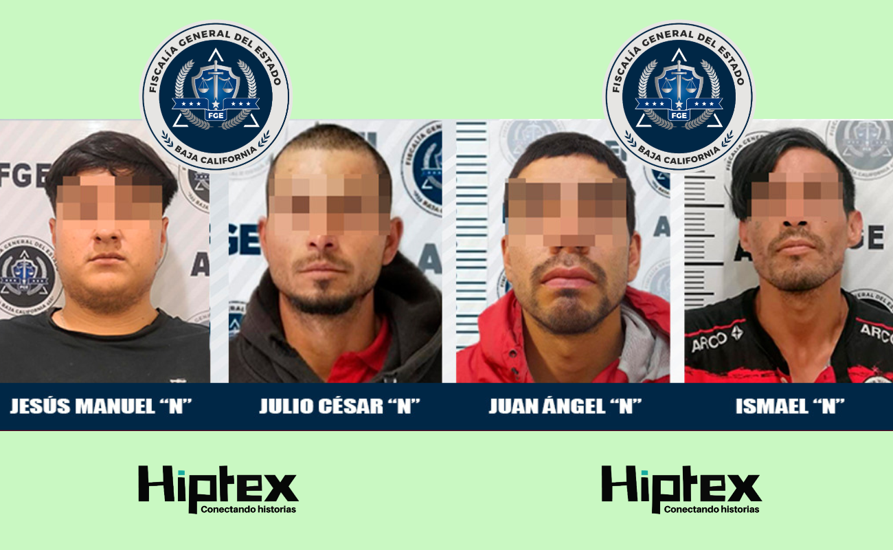 Detienen a cuatro ladrones de autos en Tijuana