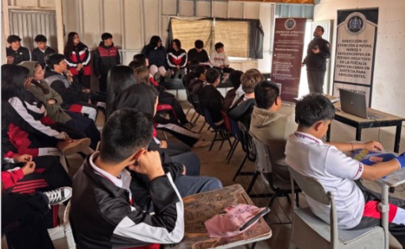 La Fiscalía General del Estado imparte talleres a estudiantes y docentes de secundaria