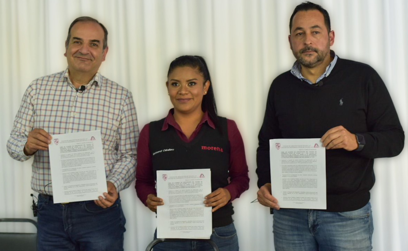 Firma Montserrat Caballero compromiso con colegios de Ingenieros y Arquitectos