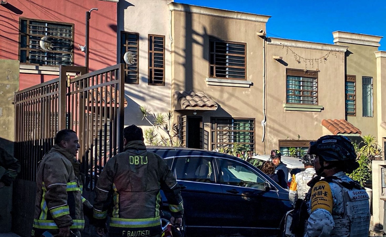 Incendio en vivienda de Real de San Francisco solo pérdidas materiales