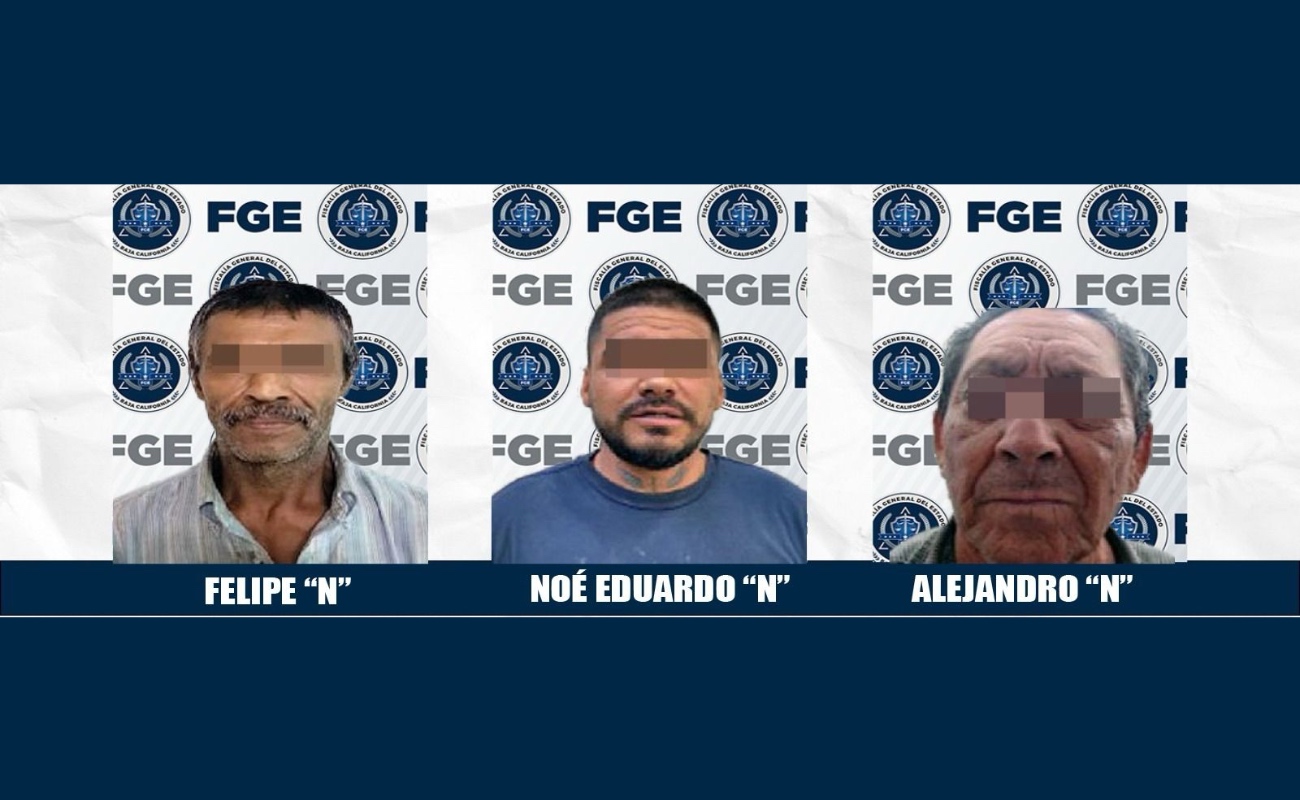Procesan a tres hombres por violencia familiar en Mexicali
