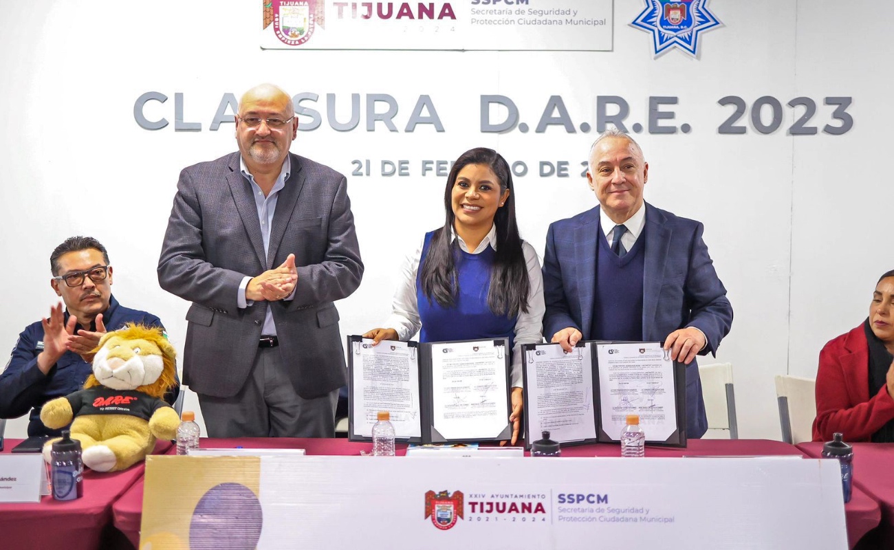 Firman convenio de colaboración, Consejo Ciudadano y Secretaría de Seguridad de Tijuana