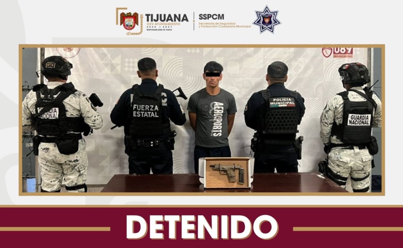 Captura Policía Municipal a presunto responsable de homicidio de la Zona Norte