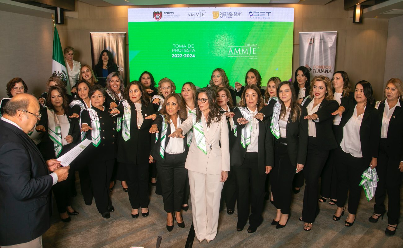 Formalizan en Tijuana la Asociación Mexicana de Mujeres Jefas de Empresa