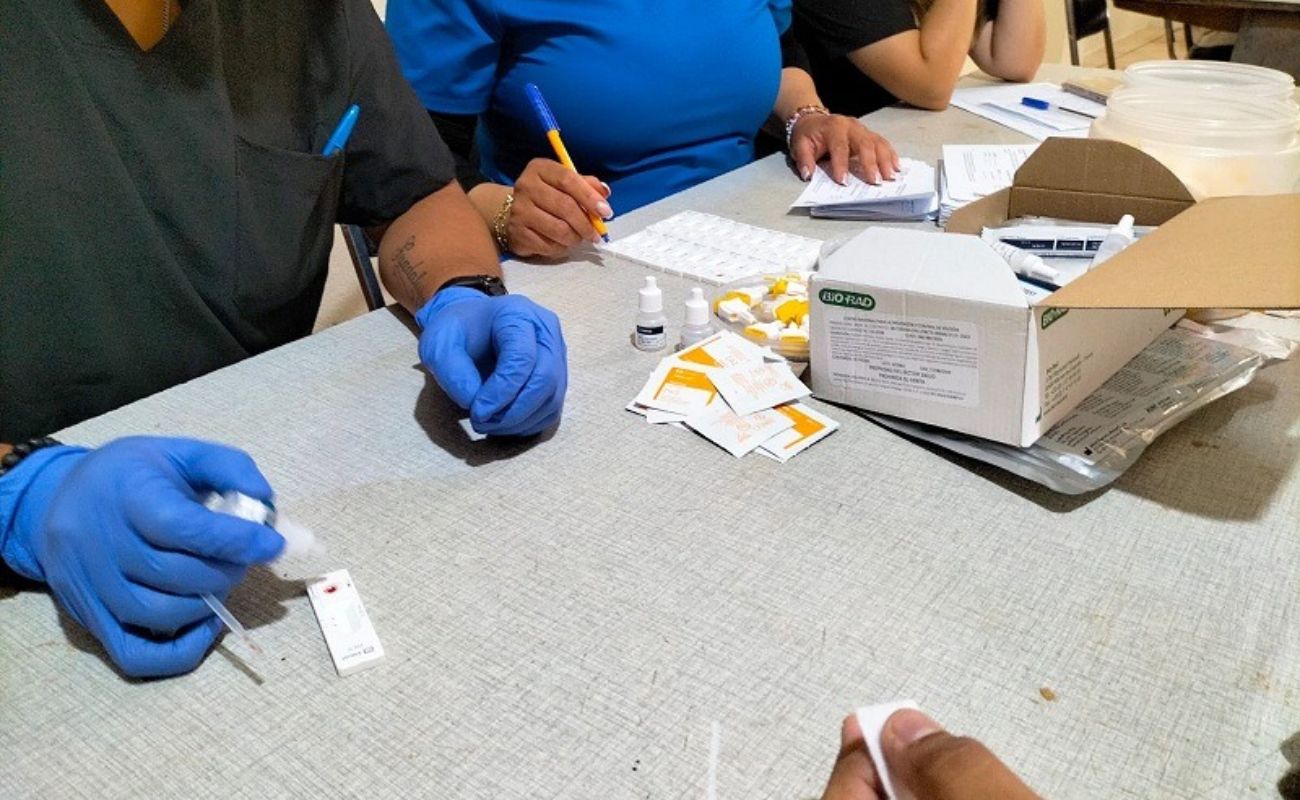 Personal de Centros de Salud preparados para realizar pruebas rápidas de HIH, Sífilis y Hepatitis “C”