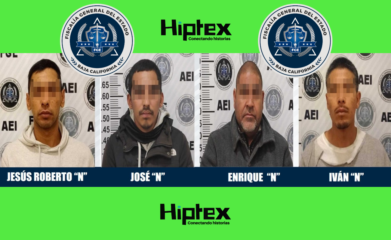 Detienen a cuatro prófugos de la justicia en Tijuana