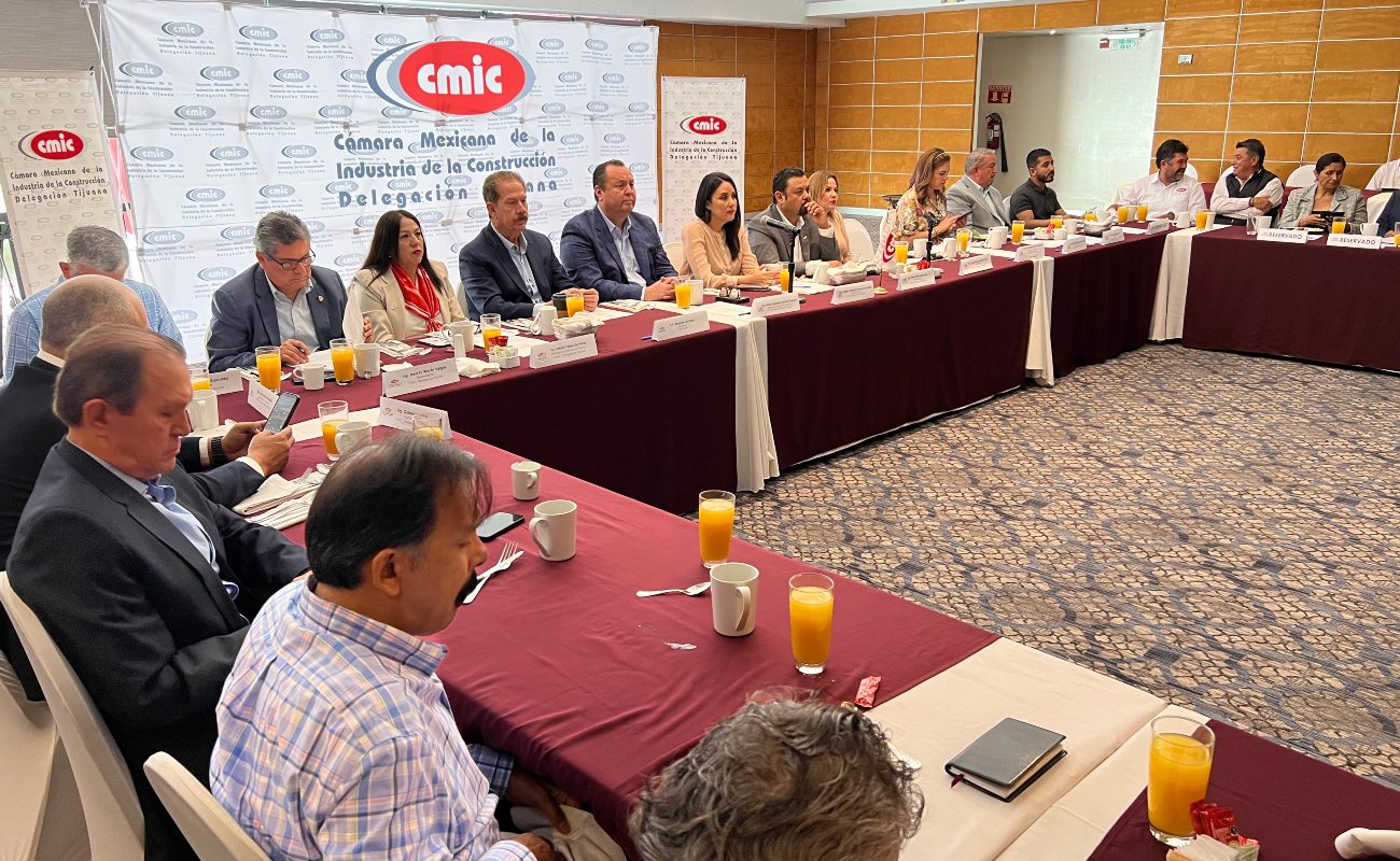 Busca CMIC impulsar proyectos prioritarios para Tijuana