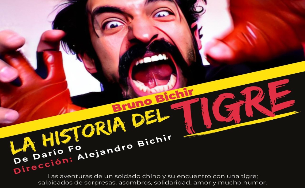 Invita Secretaría de Cultura a la obra “La historia del tigre” con el actor Bruno Bichir