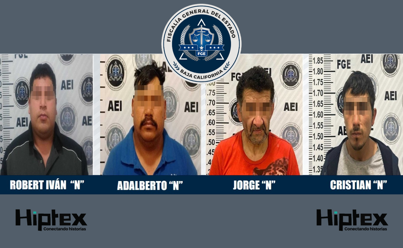 Detienen a cuatro prófugos de la justicia buscados por diversos delitos