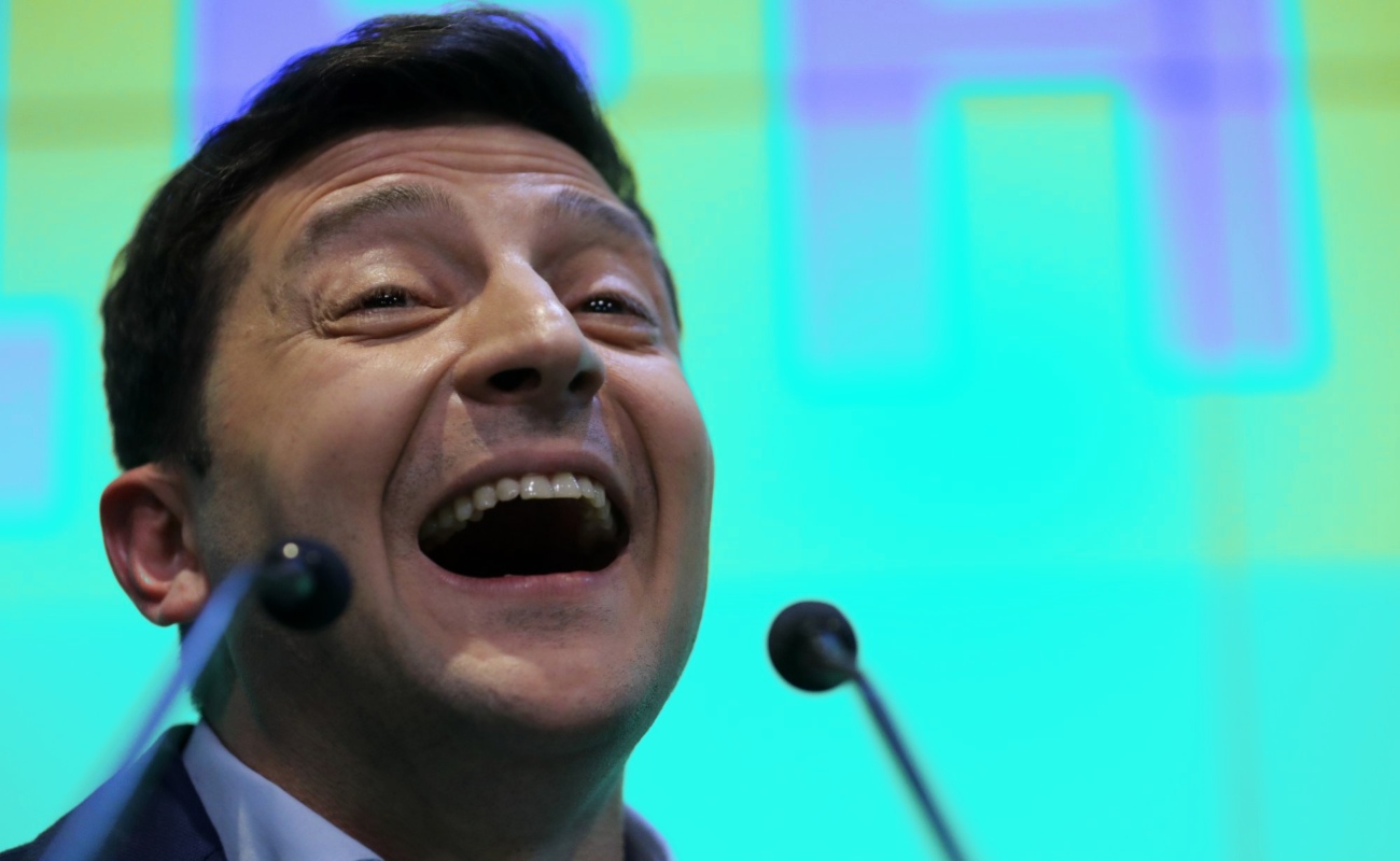 Comediante es elegido como presidente de Ucrania