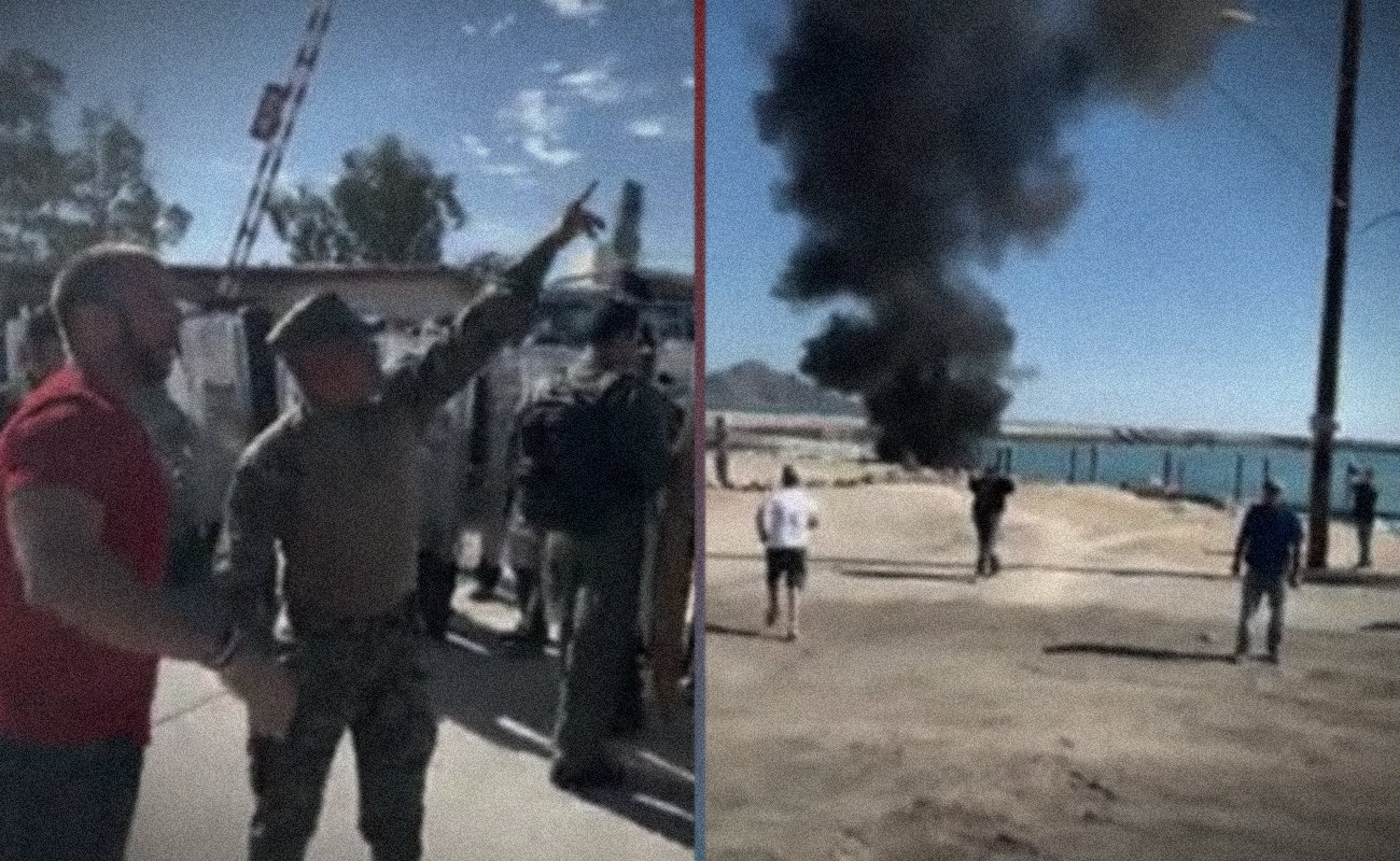 Disturbios en San Felipe entre pescadores y marinos