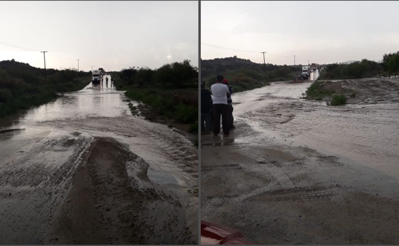 Detenido el tránsito en carretera al Valle de la Trinidad