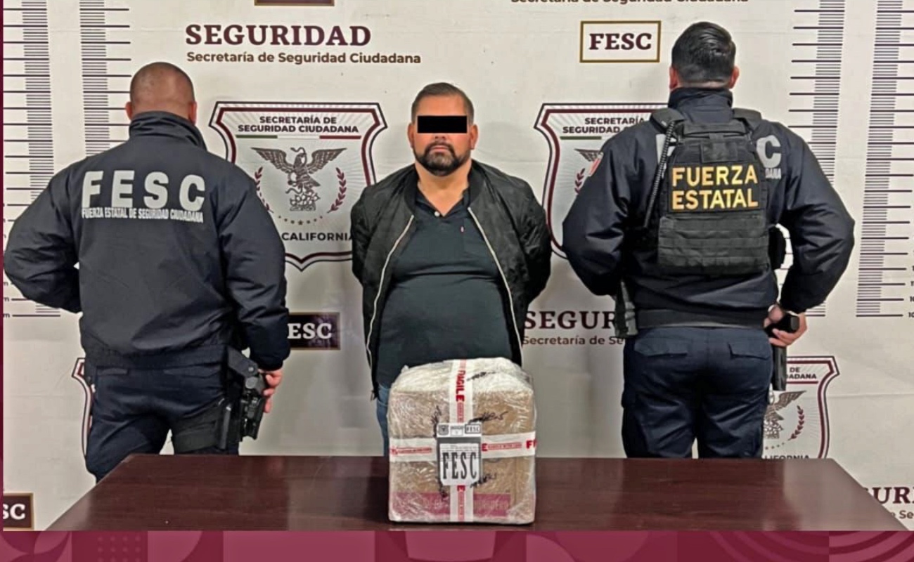 Decomisan siete kilos de metanfetamina en Villas de Real: hay un detenido