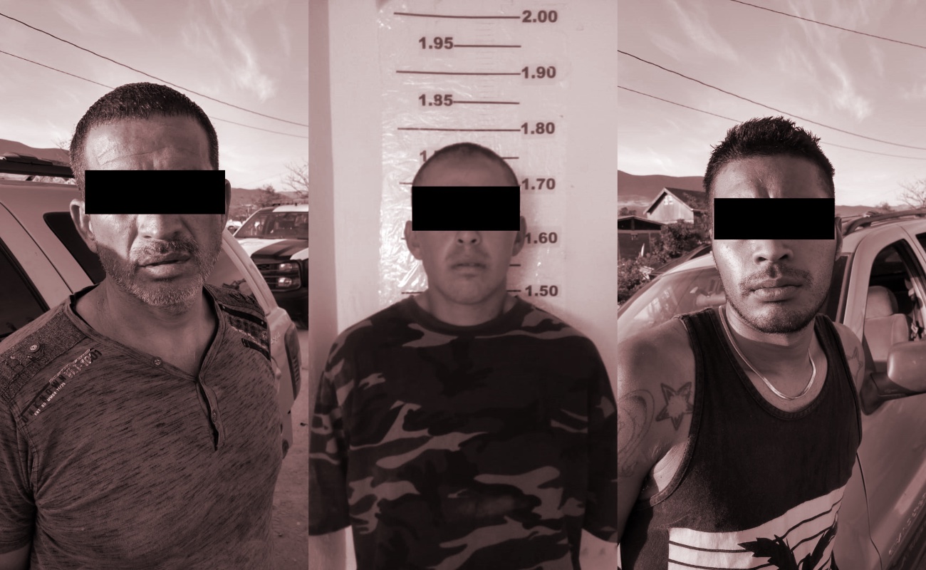 Sacan de circulación a tres narcomenudistas en Ensenada