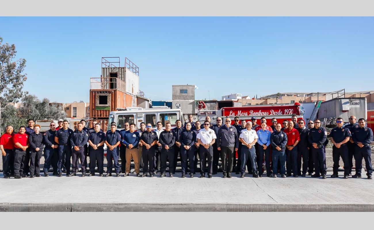 Recibe Tijuana a bomberos de todo el país para capacitación en rescate