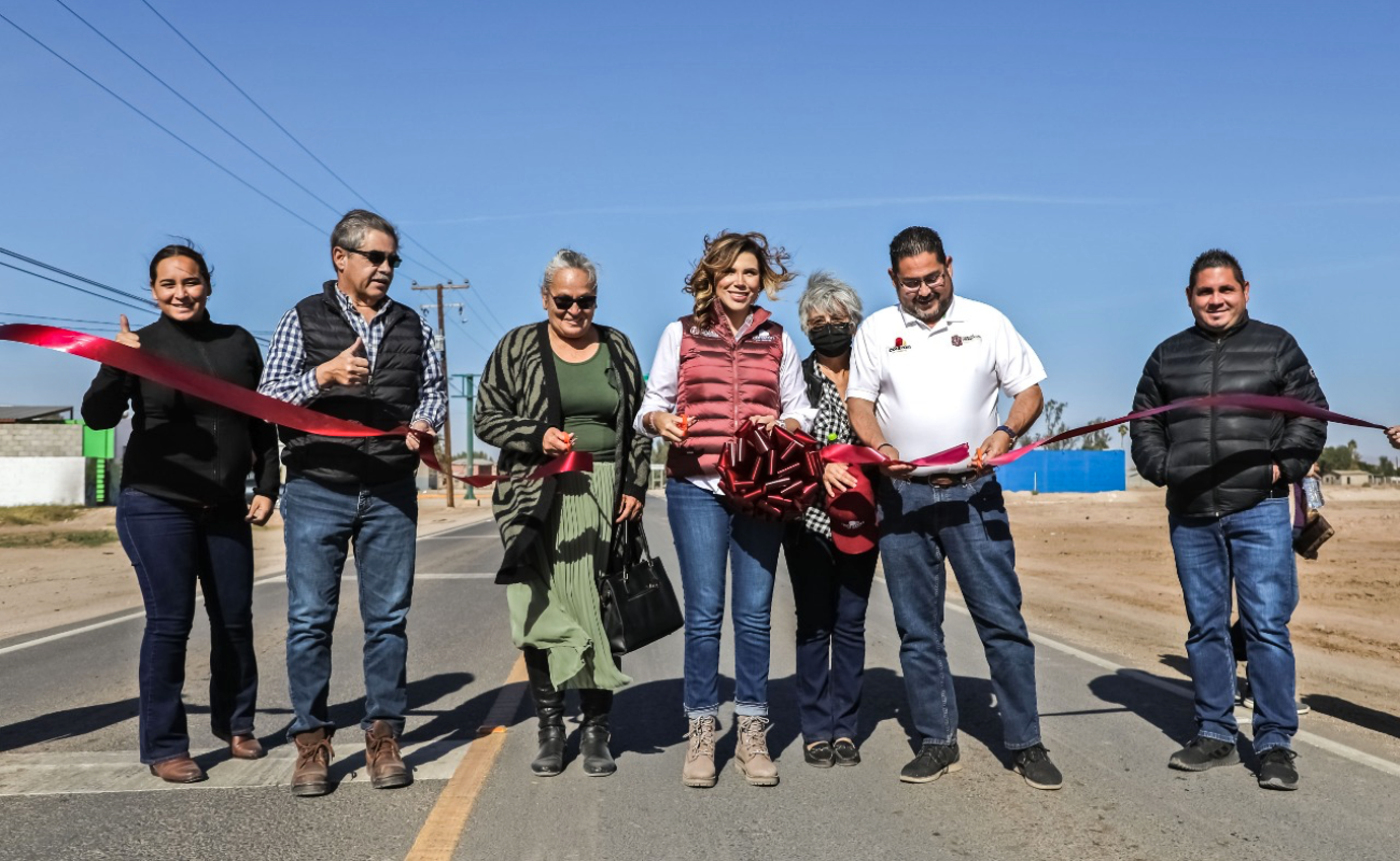 Rehabilitan 70 kilómetros de vialidades en el Valle de Mexicali