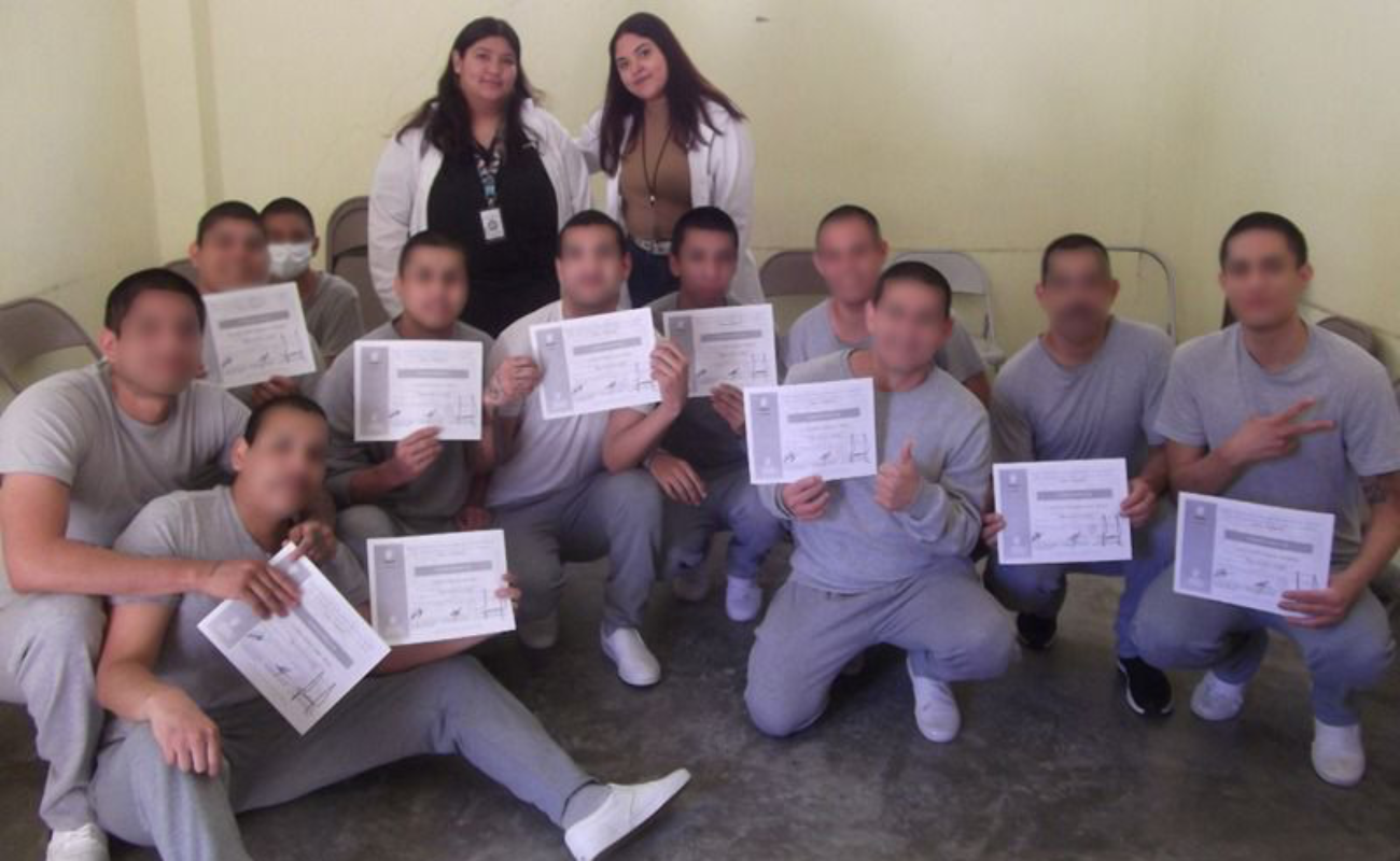 Fortalecen Salud emocional de la población varonil del Centro Penitenciario de Tijuana