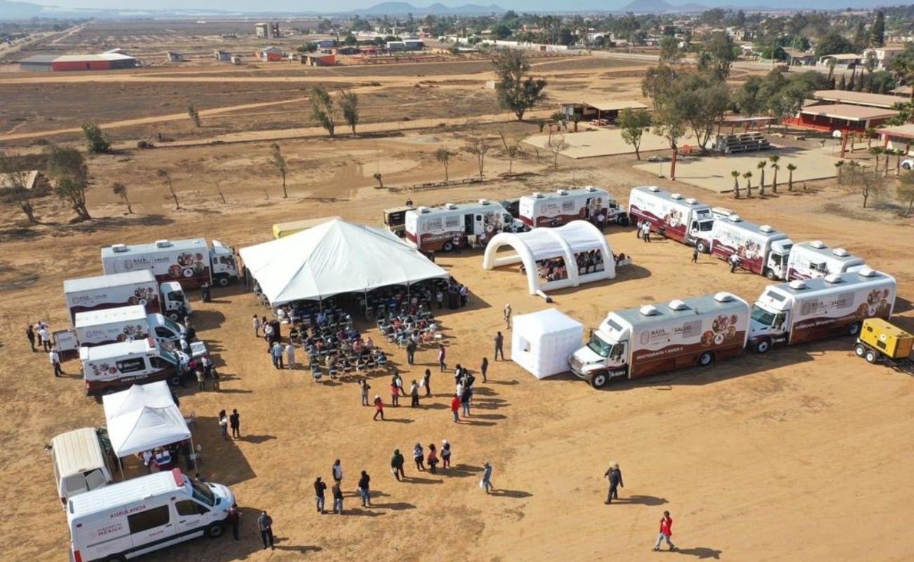 Centros de Salud Móviles se instalarán en comunidades vulnerables de San Quintín, San Felipe y Tijuana