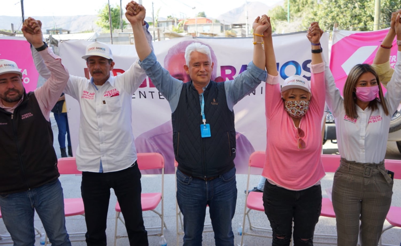 Suma Jorge Ramos apoyo de candidatos a regidores y diputados de Fuerza X México